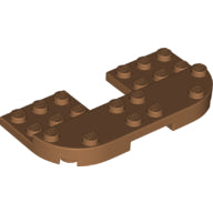 LEGO® los onderdeel Plaat Rond in kleur Medium Noga 73832