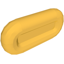 Plaatje in Gallery viewer laden, LEGO® los onderdeel Friends in kleur Parel Goud 92355a