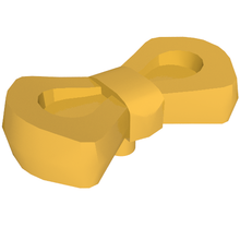 Plaatje in Gallery viewer laden, LEGO® los onderdeel Friends in kleur Parel Goud 92355d
