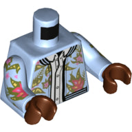 LEGO® Lijf met Motief Helder Lichtblauw 973pb4446c01