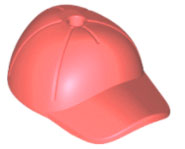 LEGO® los onderdeel Hoofddeksels in kleur Koraal 11303