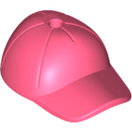 LEGO® los onderdeel Hoofddeksels in kleur Koraal 11303