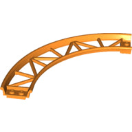 Plaatje in Gallery viewer laden, LEGO® los onderdeel Rails in kleur Oranje 25061