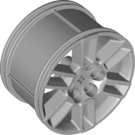 Plaatje in Gallery viewer laden, LEGO® los onderdeel Wiel Licht Blauwachtig Grijs 49294