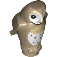 Plaatje in Gallery viewer laden, LEGO® los onderdeel Luchtdier Donker Geelbruin 92084pb06