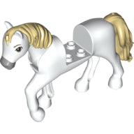LEGO® los onderdeel Landdier in kleur Wit 69820c01pb07