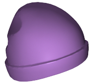 Plaatje in Gallery viewer laden, LEGO® los onderdeel Hoofddeksels Medium Lavendel 90541