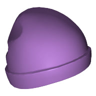 Plaatje in Gallery viewer laden, LEGO® los onderdeel Hoofddeksels Medium Lavendel 90541