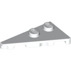 LEGO® los onderdeel Wig Plaat in kleur Wit 65429