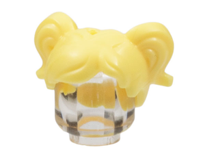 LEGO® los onderdeel Haar in kleur Helder Lichtgeel 35701