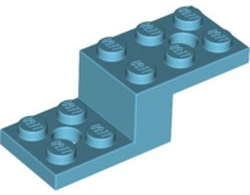 LEGO® los onderdeel Beugel in kleur Medium Azuurblauw 11215