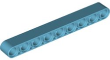 Plaatje in Gallery viewer laden, LEGO® onderdeel Technische Hefbalk Medium Azuurblauw 40490