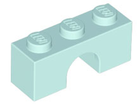 LEGO® los onderdeel Steen Boog in kleur Licht Aqua 4490