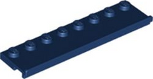 Plaatje in Gallery viewer laden, LEGO® los onderdeel Plaat Aangepast Donkerblauw 30586