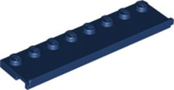 LEGO® los onderdeel Plaat Aangepast Donkerblauw 30586