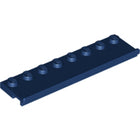 LEGO® los onderdeel Plaat Aangepast Donkerblauw 30586