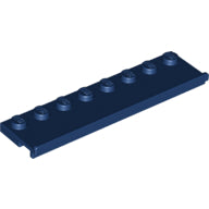 LEGO® los onderdeel Plaat Aangepast Donkerblauw 30586
