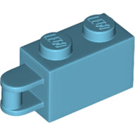 LEGO® los onderdeel Steen Aangepast Medium Azuurblauw 34816