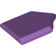 Plaatje in Gallery viewer laden, LEGO® los onderdeel Tegel Aangepast Medium Lavendel 22385