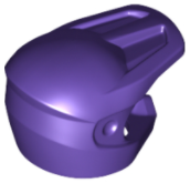 LEGO® los onderdeel Hoofddeksels in kleur Donkerpaars 35458