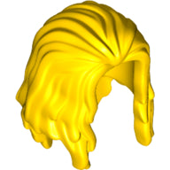 LEGO® los onderdeel Haar in kleur Geel 34316