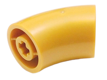 Plaatje in Gallery viewer laden, LEGO® los onderdeel Steen Rond in kleur Parel Goud 65473
