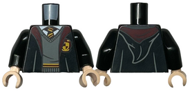 LEGO® los onderdeel Lijf met Motief Zwart 973pb4303c01
