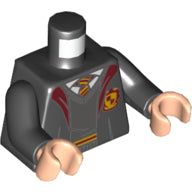 LEGO® los onderdeel Lijf met Motief Zwart 973pb4303c01