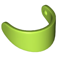 LEGO® los onderdeel Hoofddeksel Accessoire Limoen 2447