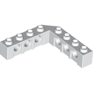 LEGO® los onderdeel Technische Steen in kleur Wit 32555