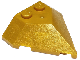 LEGO® los onderdeel Wig in kleur Parel Goud 22391