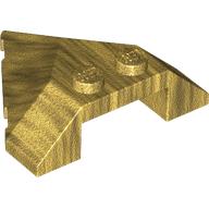 LEGO® los onderdeel Wig in kleur Parel Goud 22391