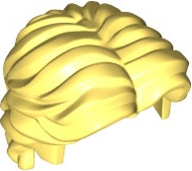 LEGO® los onderdeel Haar in kleur Helder Lichtgeel 26139