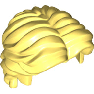 LEGO® los onderdeel Haar in kleur Helder Lichtgeel 26139