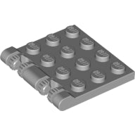 Plaatje in Gallery viewer laden, LEGO® los onderdeel Scharnier in kleur Donkergroen 44570