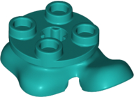 Plaatje in Gallery viewer laden, LEGO® los onderdeel Benen Aangepast Donker Turkoois 79750