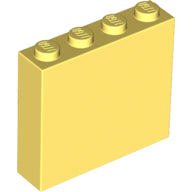 Plaatje in Gallery viewer laden, LEGO® los onderdeel Steen in kleur Helder Lichtgeel 49311