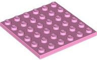 LEGO® los onderdeel Plaat Algemeen in kleur Fel Roze 3958