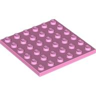 LEGO® los onderdeel Plaat Algemeen in kleur Fel Roze 3958
