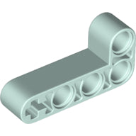 Plaatje in Gallery viewer laden, LEGO® los onderdeel Technische Hefbalk Licht Aqua 32140