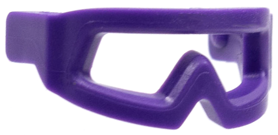 LEGO® los onderdeel Hoofddeksel Accessoire Donkerpaars 46304