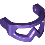 Plaatje in Gallery viewer laden, LEGO® los onderdeel Hoofddeksel Accessoire Donkerpaars 46304
