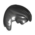 LEGO® los onderdeel Haar in kleur Zwart 24791