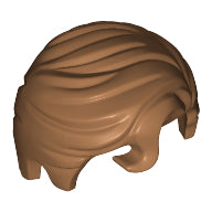 LEGO® los onderdeel Haar in kleur Medium Noga 98726