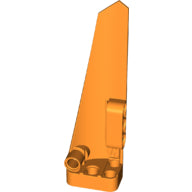 Plaatje in Gallery viewer laden, LEGO® los onderdeel Technisch Paneel in kleur Oranje 64393