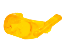 Plaatje in Gallery viewer laden, LEGO® Hoofddeksel Accessoire Doorzichtig Oranje 30090