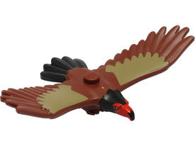 LEGO® los onderdeel Luchtdier Roodachtig Bruin 37543pb02