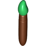 Plaatje in Gallery viewer laden, LEGO® Accessoire met Motief Roodachtig Bruin 93552pb04