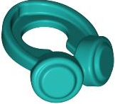 Plaatje in Gallery viewer laden, LEGO® los onderdeel Lijf Accessoire Donker Turkoois 66913