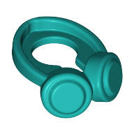 Plaatje in Gallery viewer laden, LEGO® los onderdeel Lijf Accessoire Donker Turkoois 66913